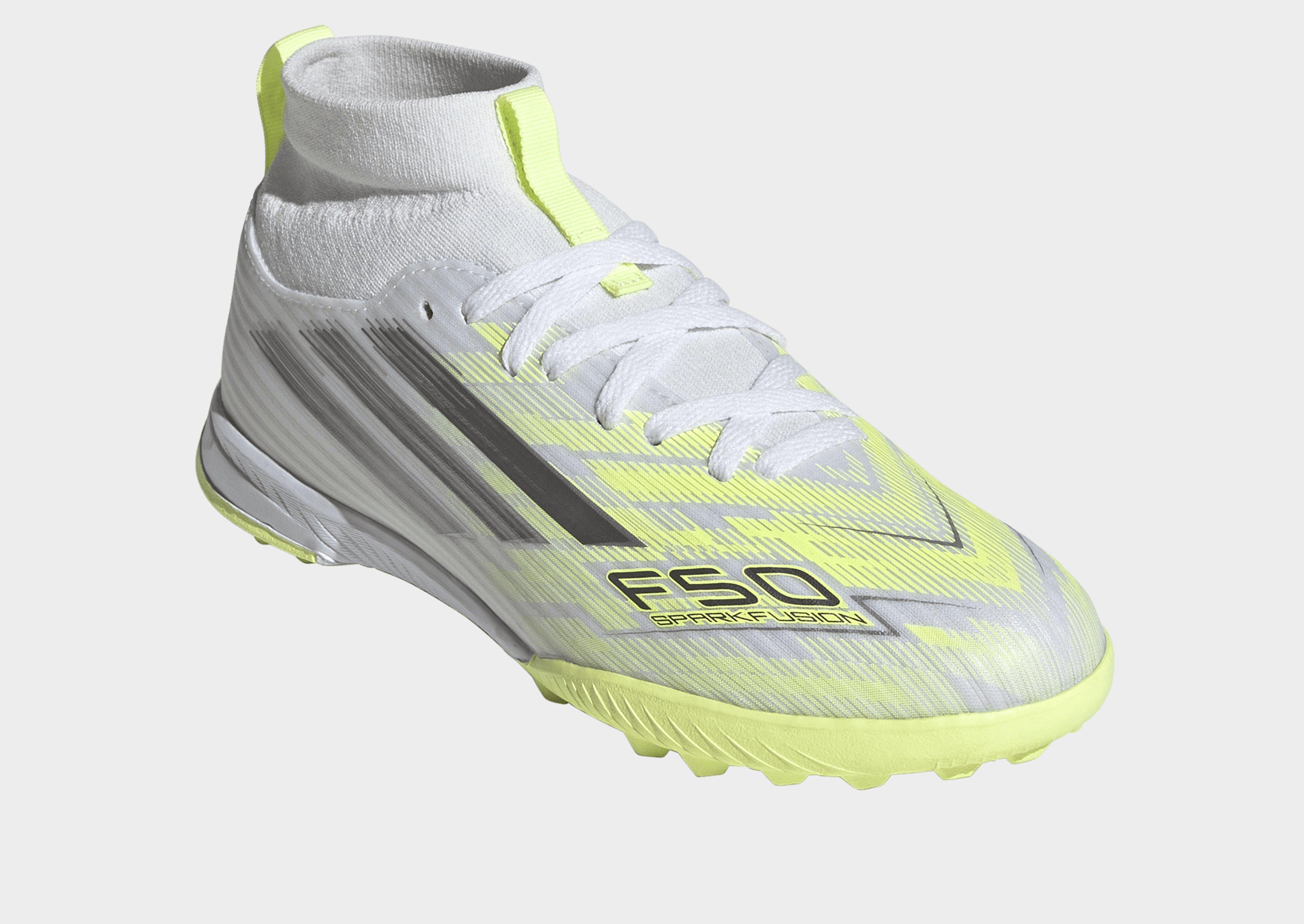 adidas F50 SPARKFUSION LEAGUE Mid Cut Turf Fußballschuh Kids
