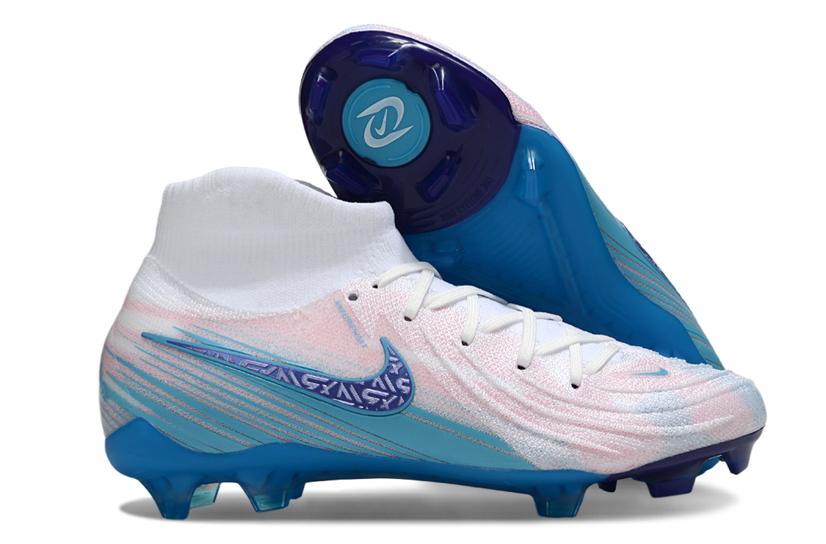 N High-top waterproof full-knit Moonlight FG football shoes