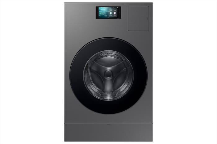 SAMSUNG - Lavasciuga WD18DB8995BZT2 18/11 Kg Classe A-Dark Silver Steel -oblò Nero