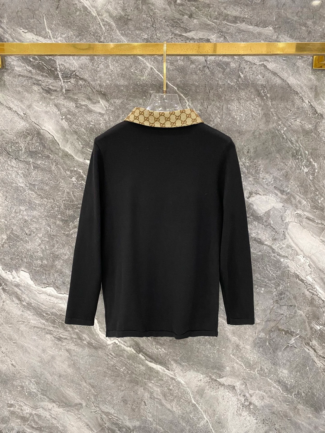 Gucci 25FW gestrickt schwarz Sweatshirts EW718614