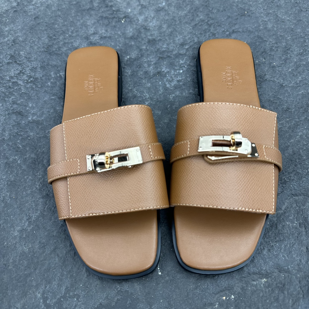 Hermes 2026ss Giulia Women Sandals Slippers Size 36-43