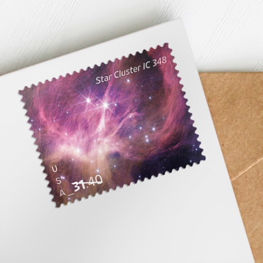 2025 Star Cluster Stamps, Sheet of 4Priority Mail Express Stamp