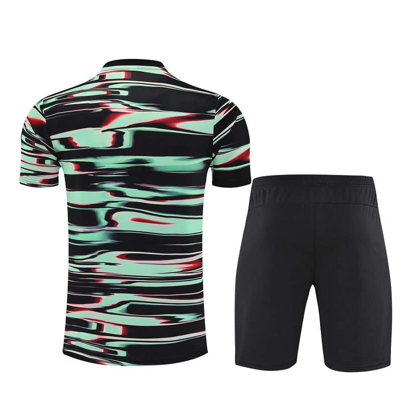 2025/2026 Portugal Short Sleeve Training Jersey for Kids (Adult Kids Kit)