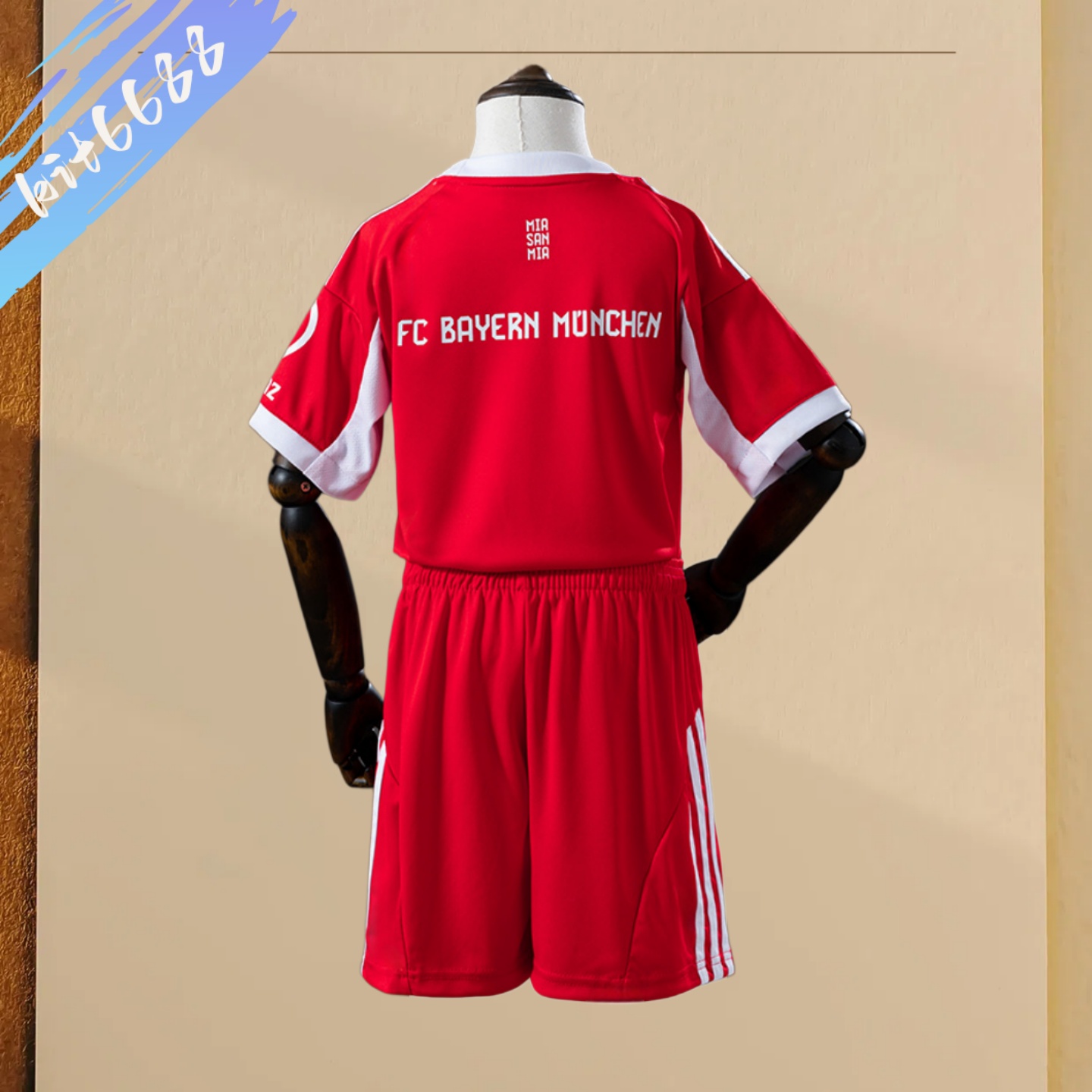 2025/2026 Bayern Munich Home Football shirt (Kids Kit socks)