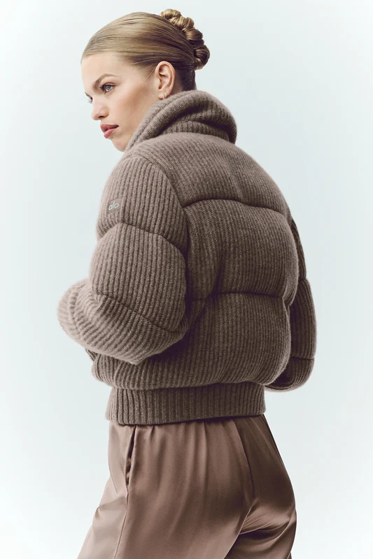 Cashmere Northstar Sweater Puffer