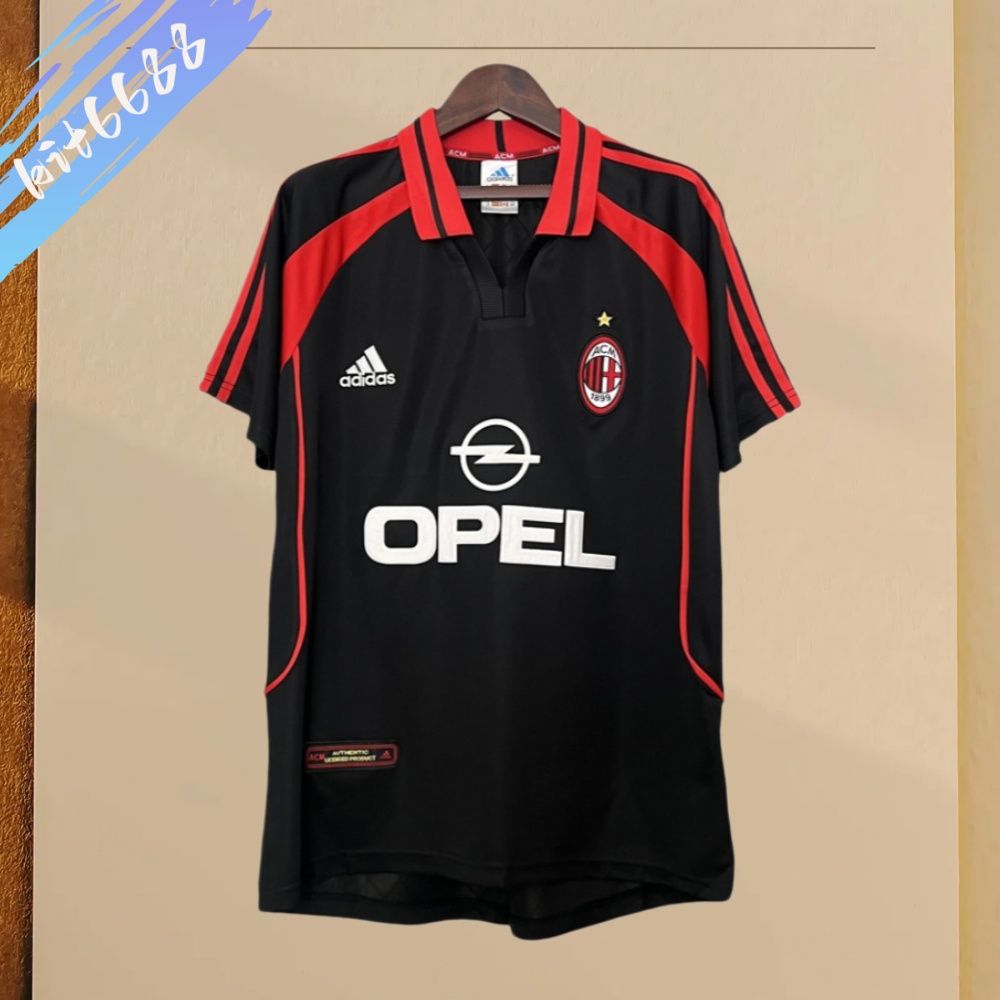 2000/2001 AC Milan Away Retro Football Shirt