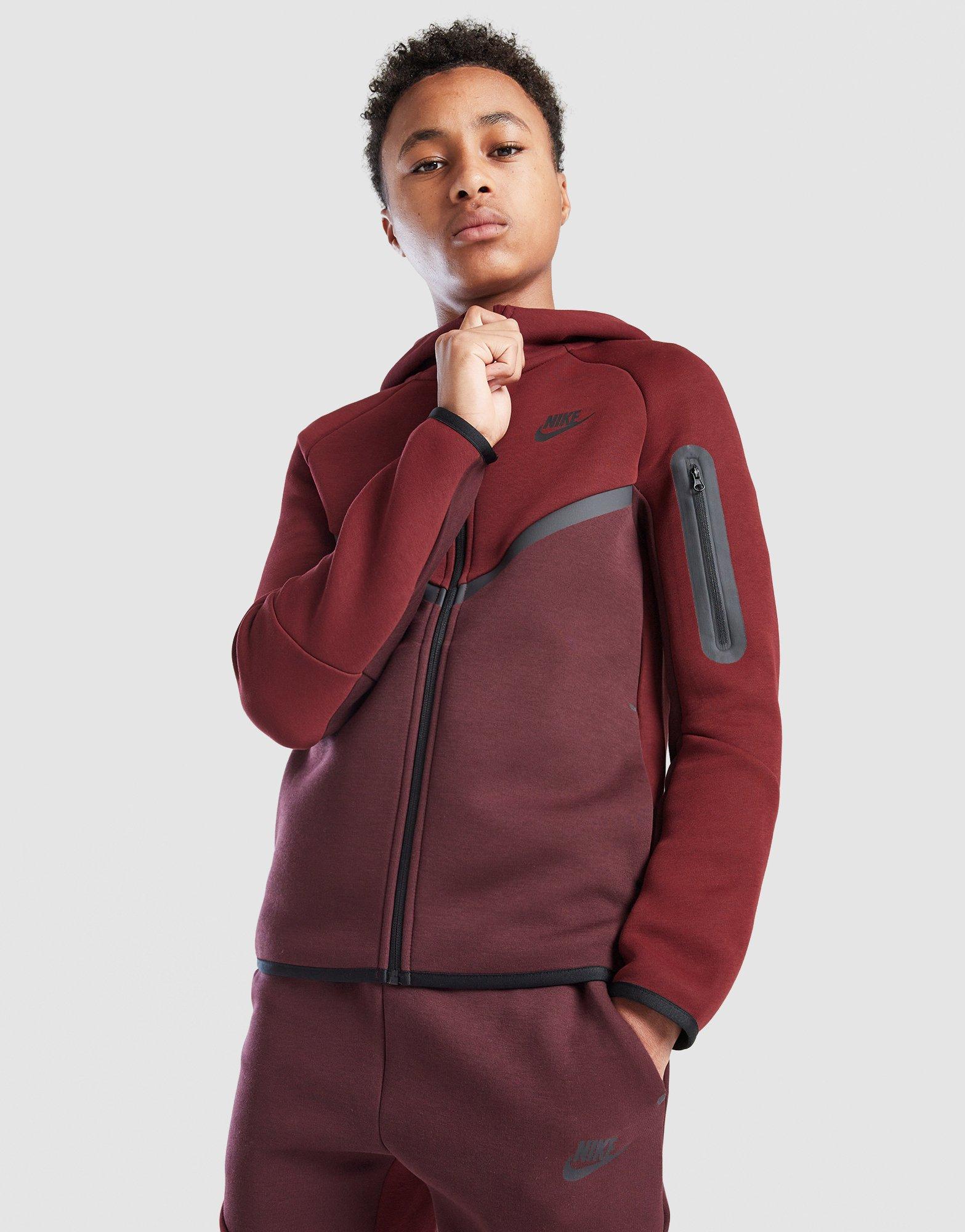 Nike Tech Fleece Full Zip Hoodie Kinder