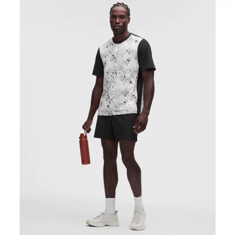 Mesh Pique Tennis Short-Sleeve Shirt