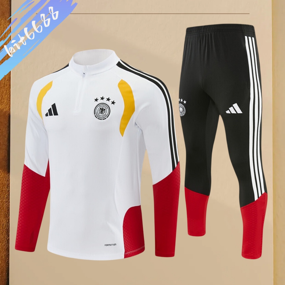 2026/2027 Germany Half-Zip Tracksuit (Adult&Kids kit)