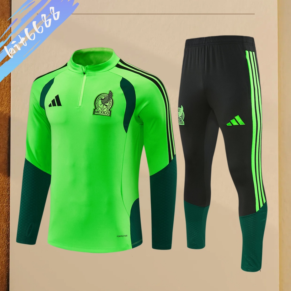 25/26 Real Madrid Half Zip Training Kit (Adult Kids Kit)