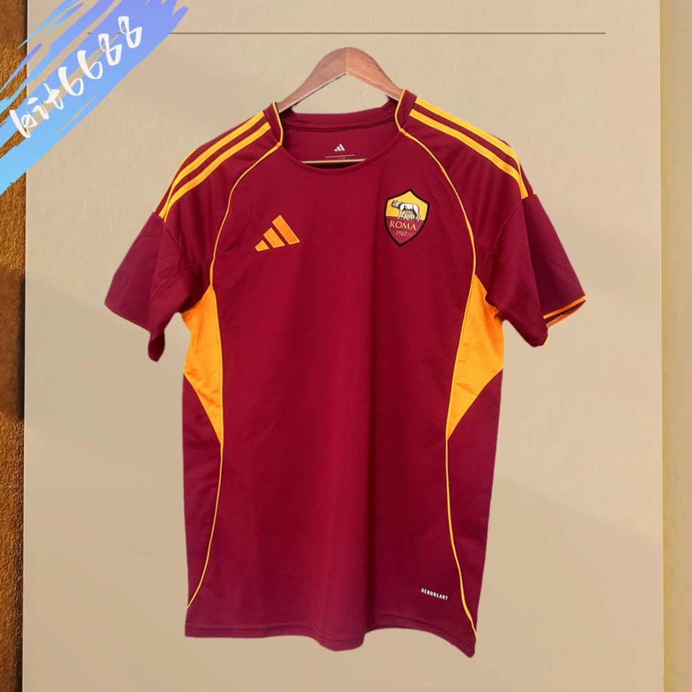 2025/2026 Roma Home Football Shirt (Fan Edition)
