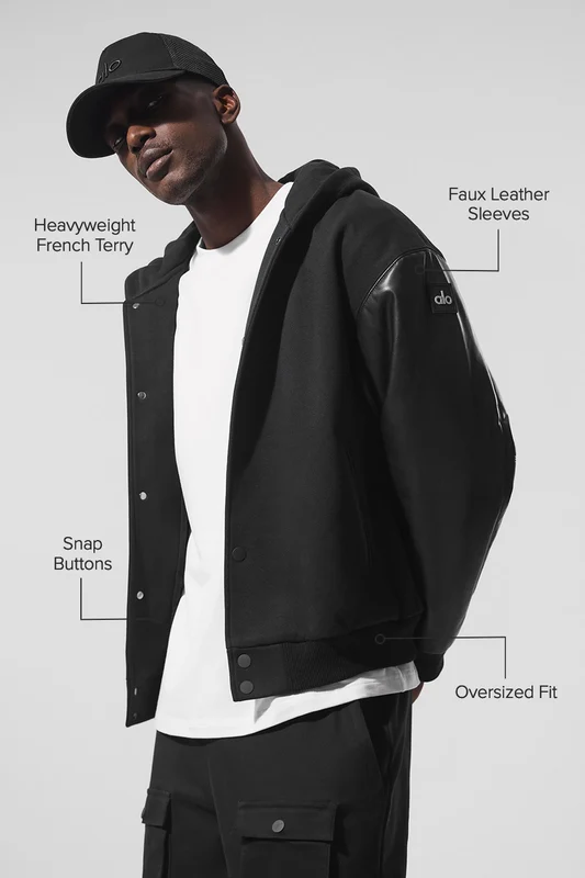 Select Hooded Bomber Jacket