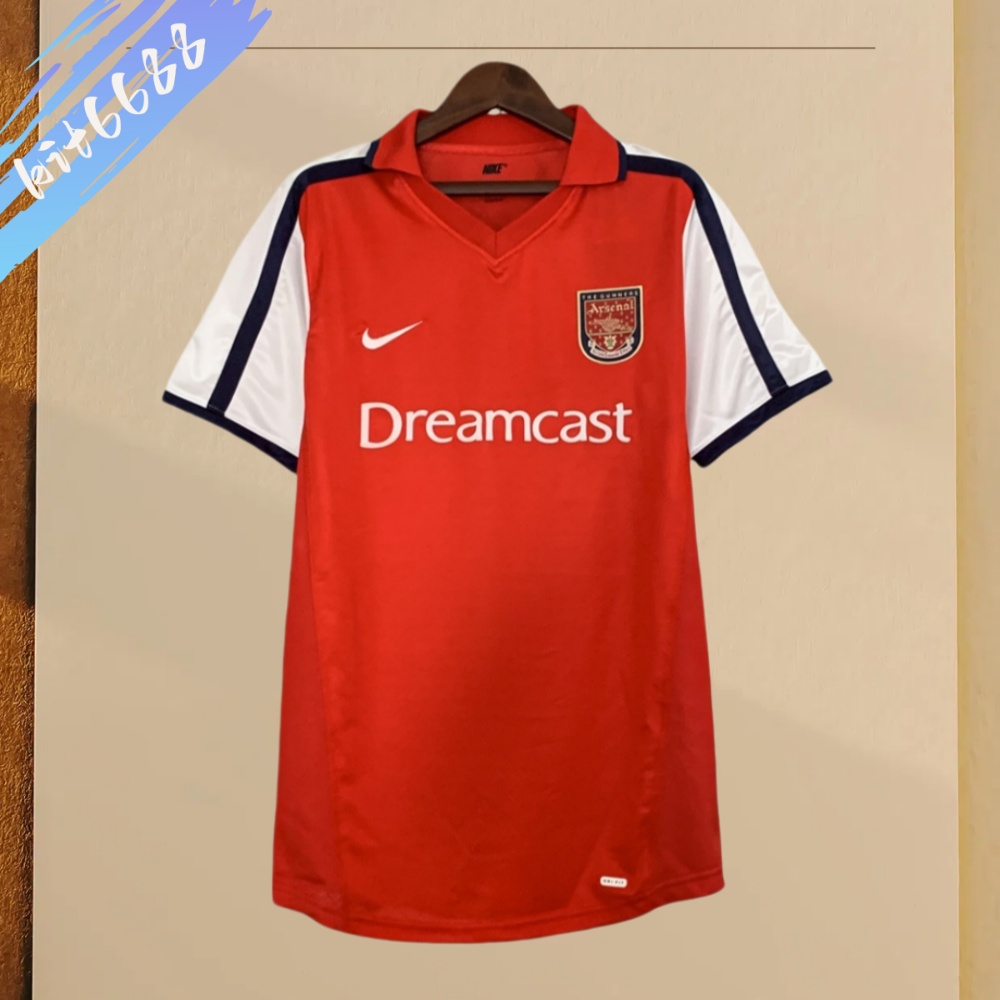 2001/2002 Arsenal Home Retro Football Shirt
