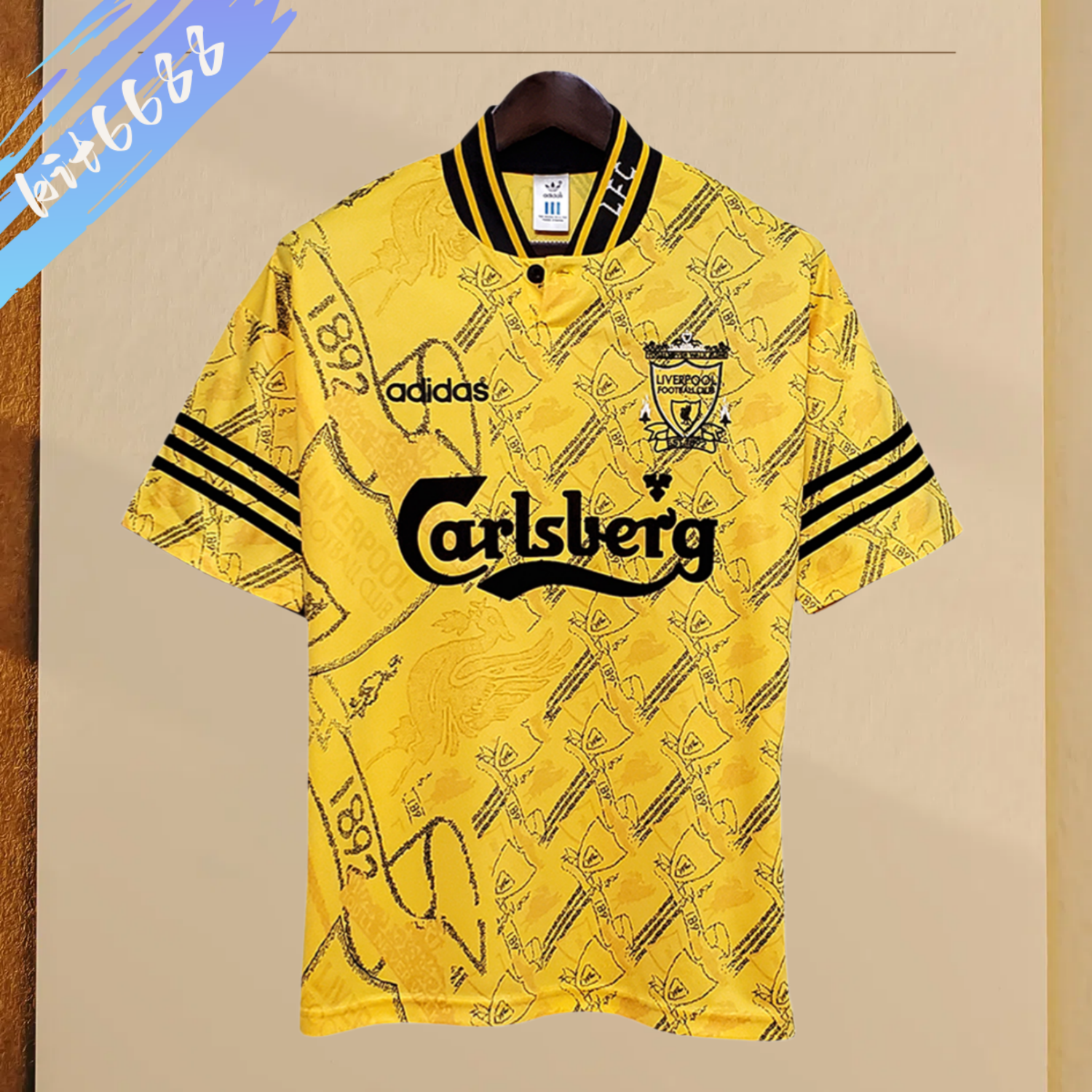 1994/1996 Liverpool Retro Away Football Shirt
