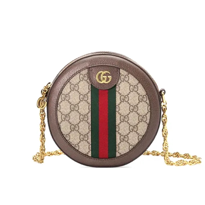 Ophidia Mini G Round Shoulder Bag