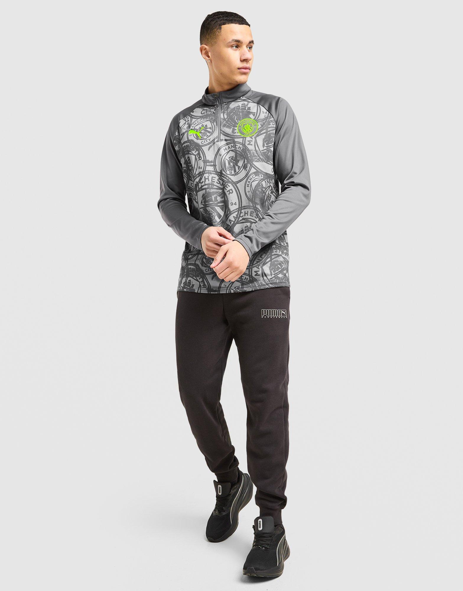 PUMA Manchester City FC Warm Up 1/4 Zip Top