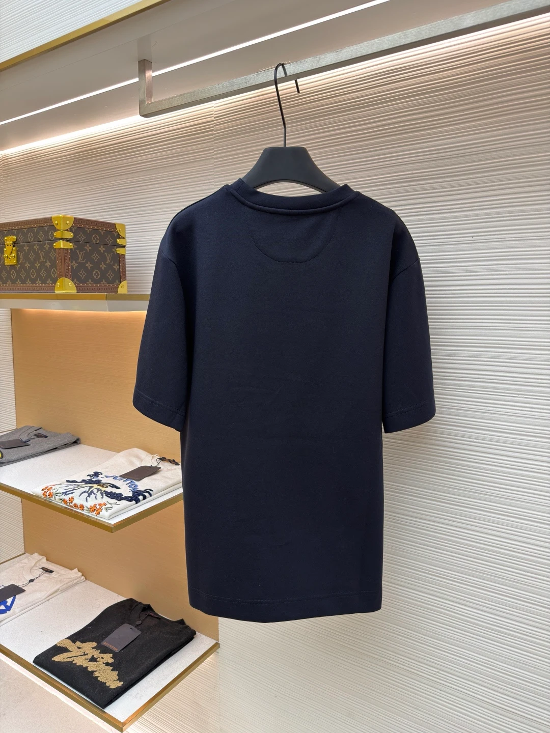 Fendi Bären Stickerei dunkelblau Sweatshirts CS490844