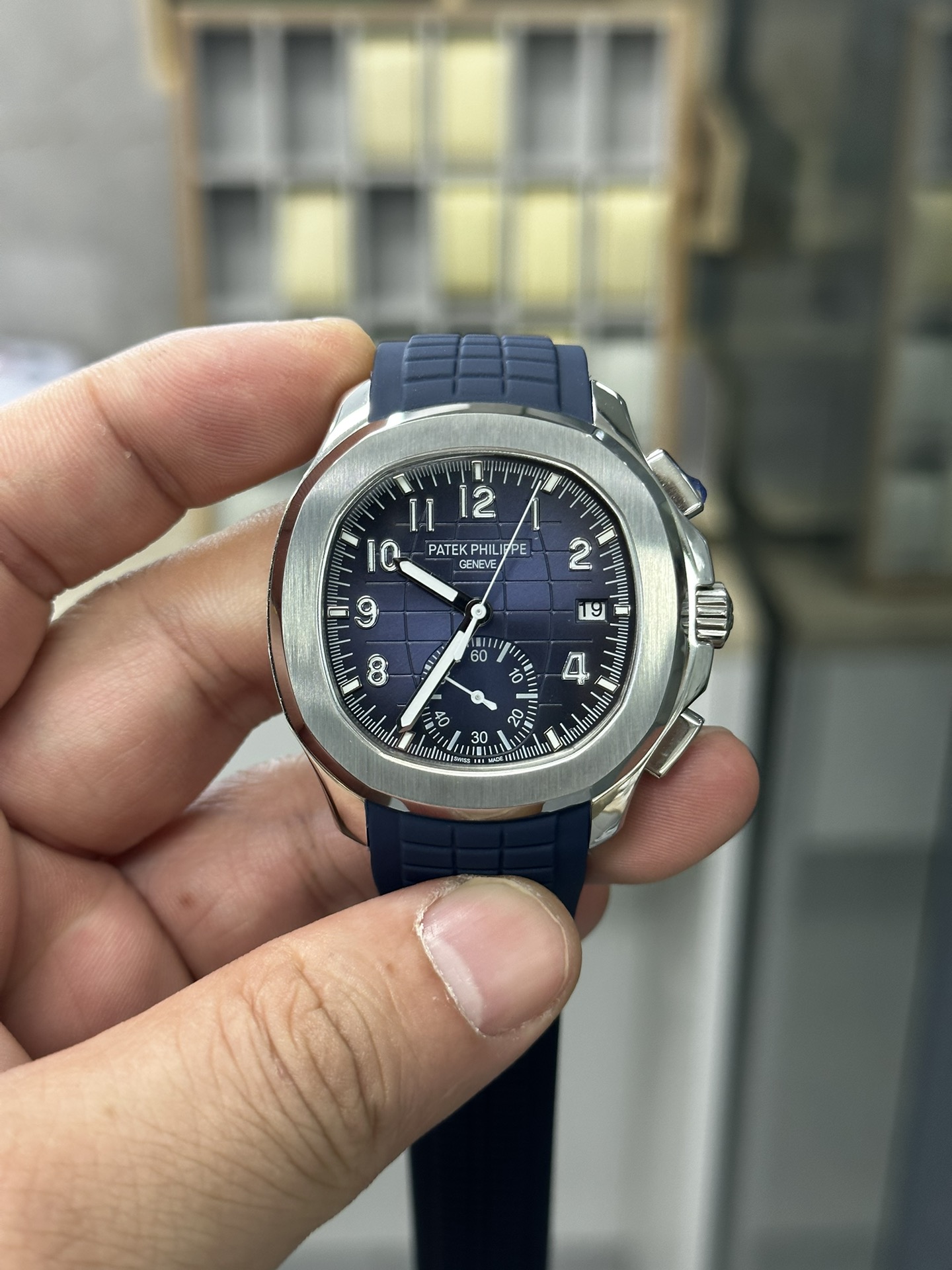 Replica Patek Philippe Aquanaut 5968G 001 42mm Mens Watch