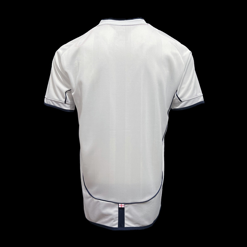 2002 England Home Retro Football Shirt