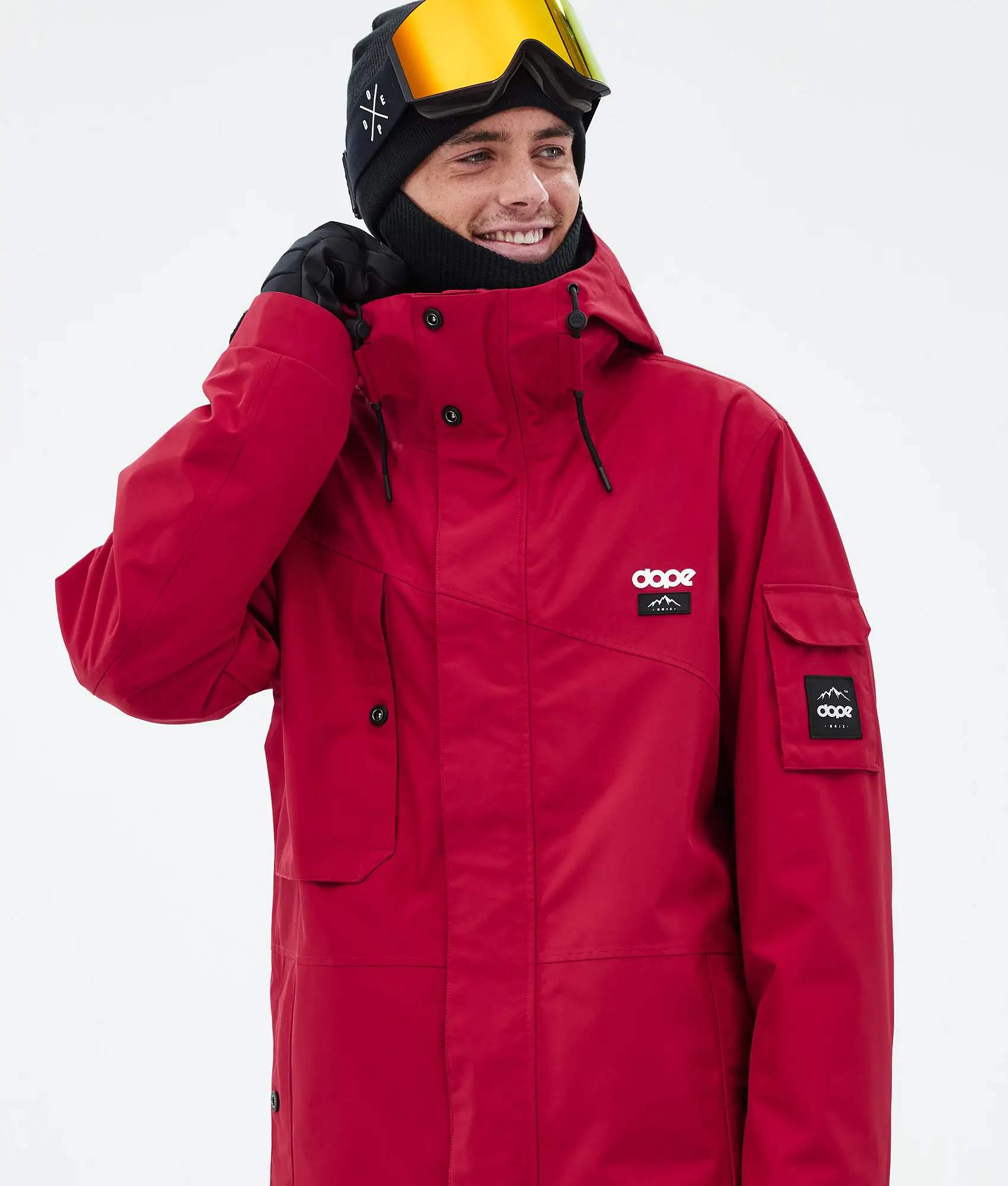 Adept Snowboard Jacket Men Deep Red