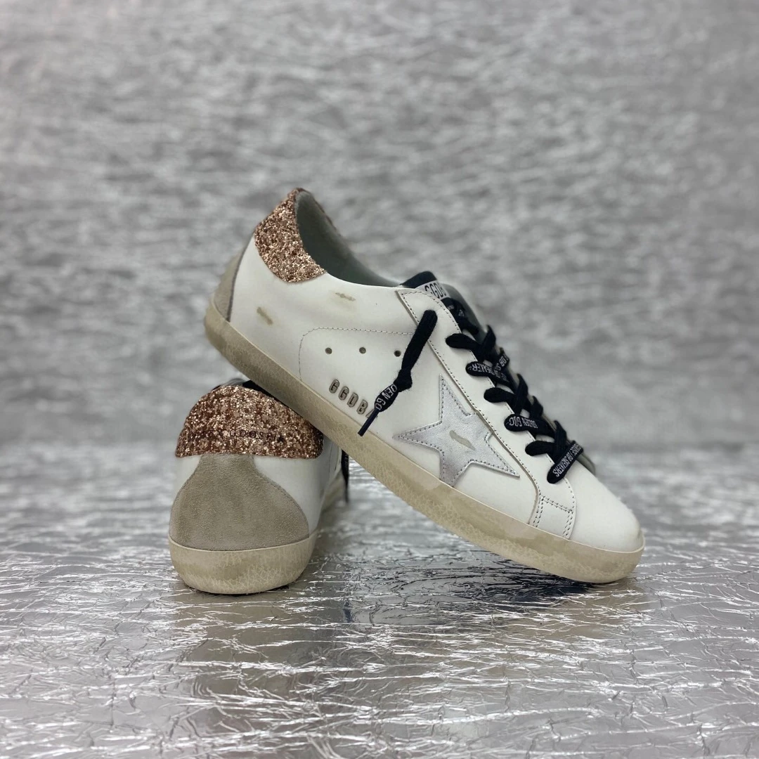 Golden Goose Super Star Dirty shoes made of top-grain cowhide