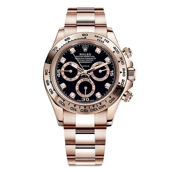 Cosmograph Daytona 18k Everose Gold Men's Watch 116505-0015