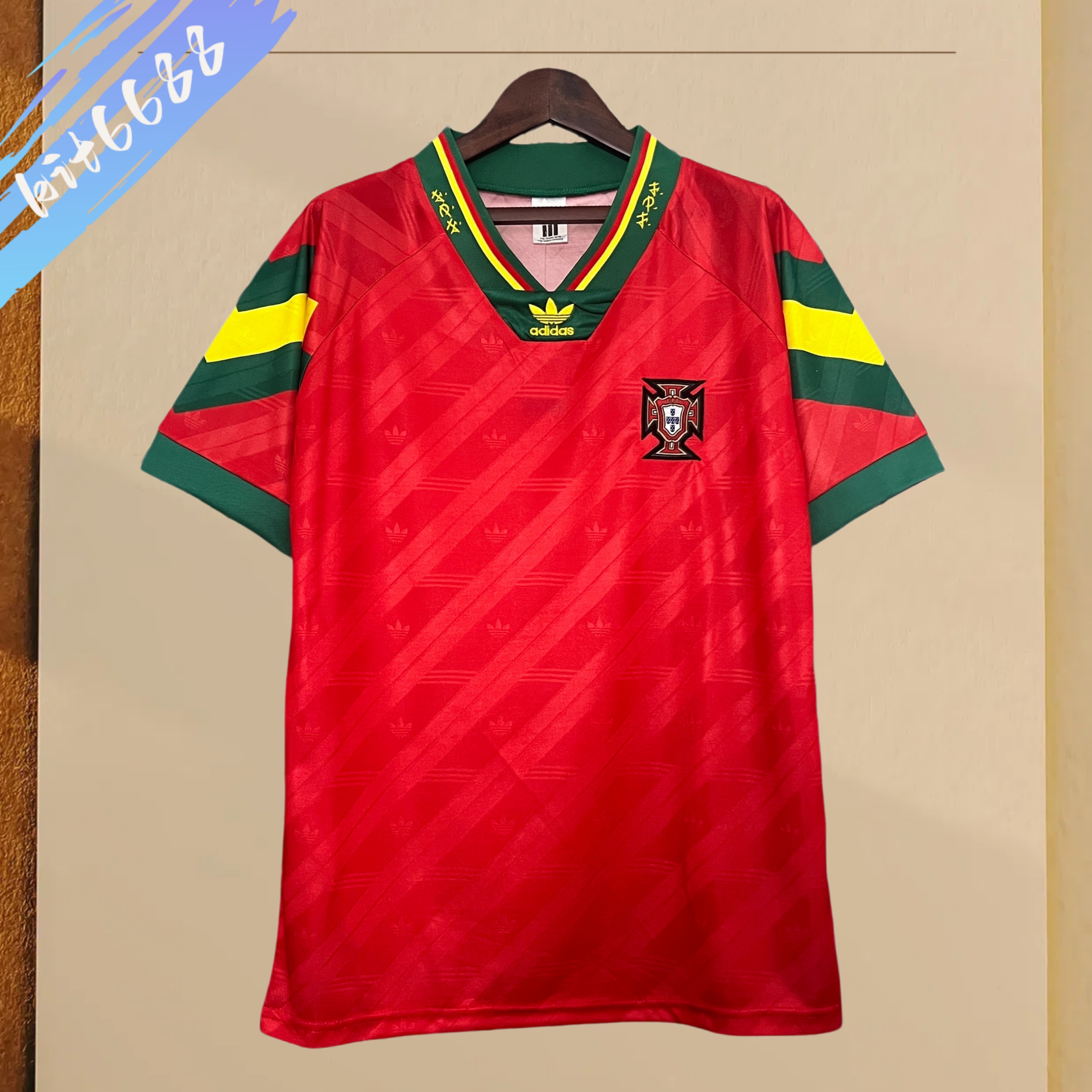 1992/1994 Portugal Home Retro Football Shirt