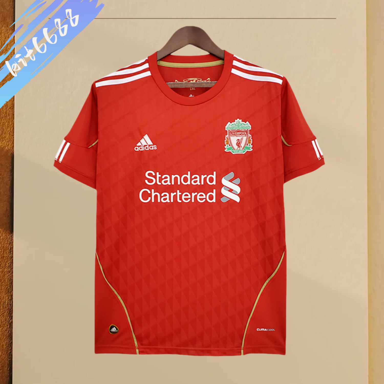 2010/2011 Liverpool Retro Home Football Shirt