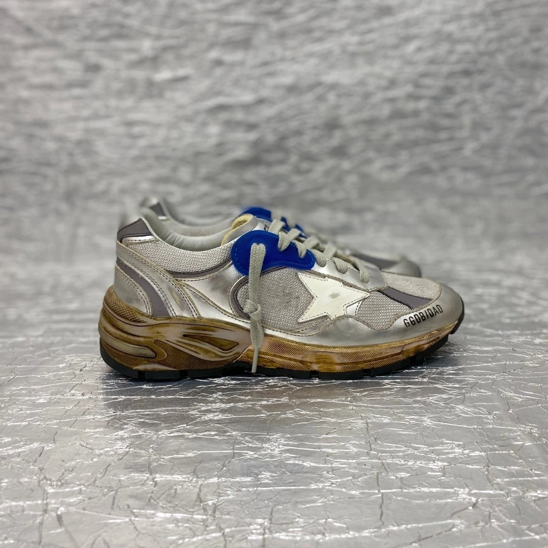 Golden Goose Running Sole Genuine Leather Running Shoes