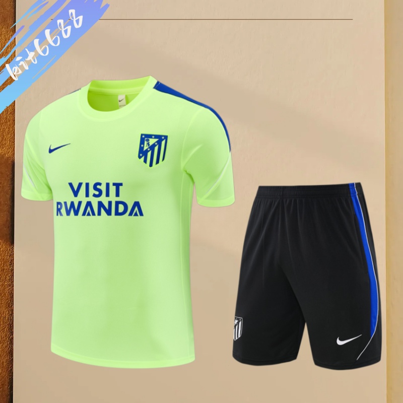 26/27 Atletico Madrid Short Sleeve Training Clothe (adult Kids Kit)