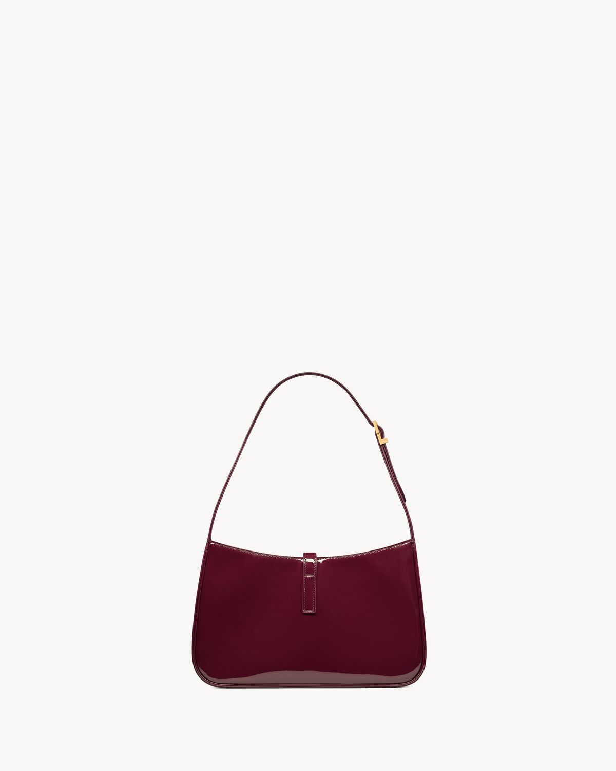 le 5 à 7 in patent leather DARK RED WINE