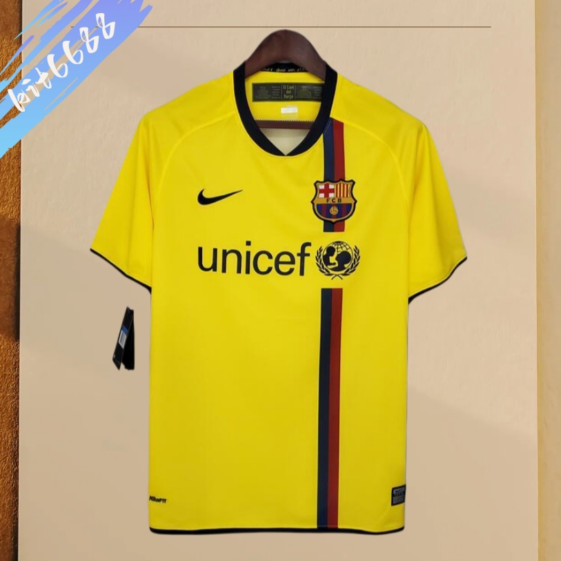 2008/2009 Barcelona Away Retro Football Shirt