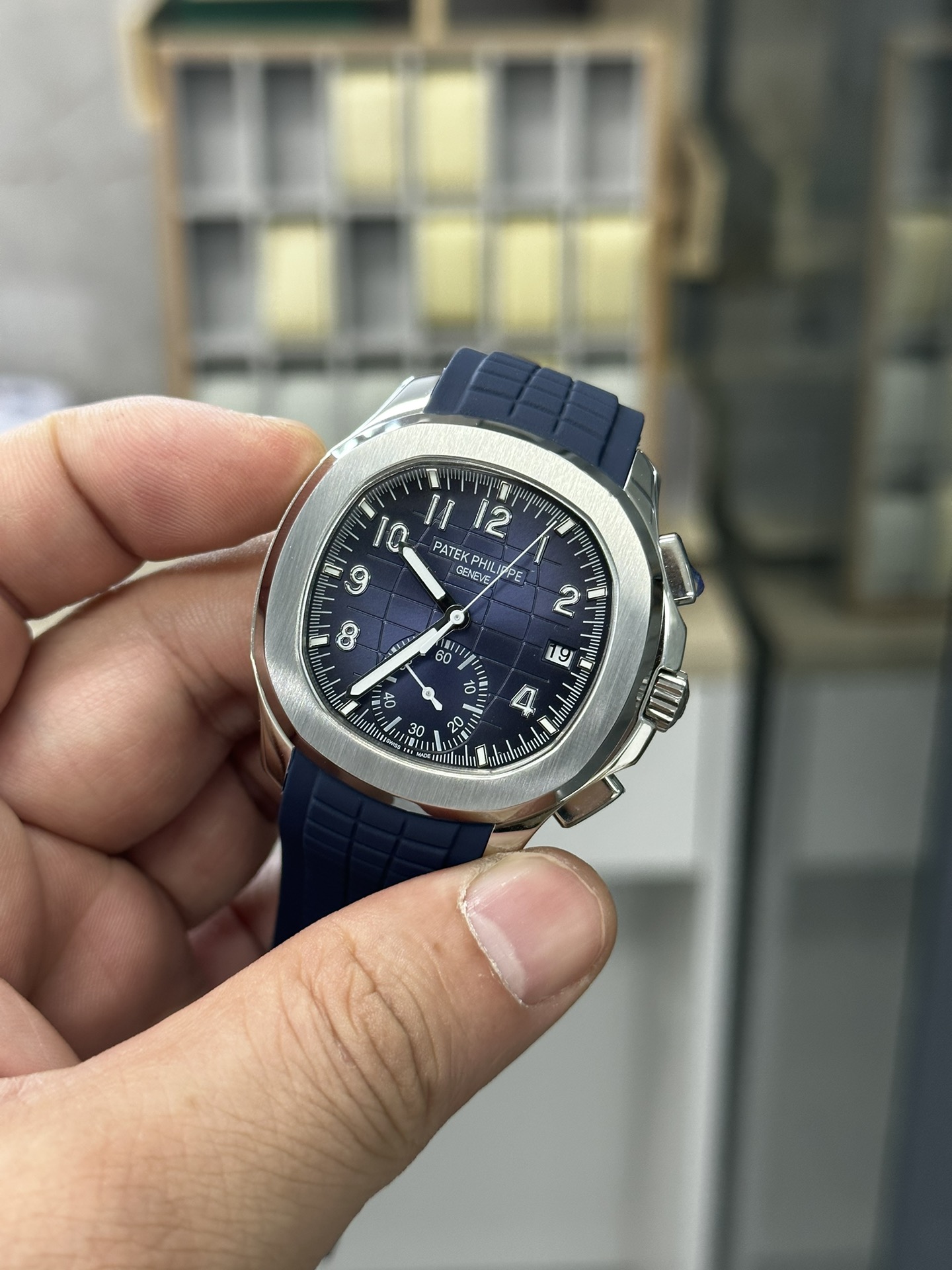 Replica Patek Philippe Aquanaut 5968G 001 42mm Mens Watch