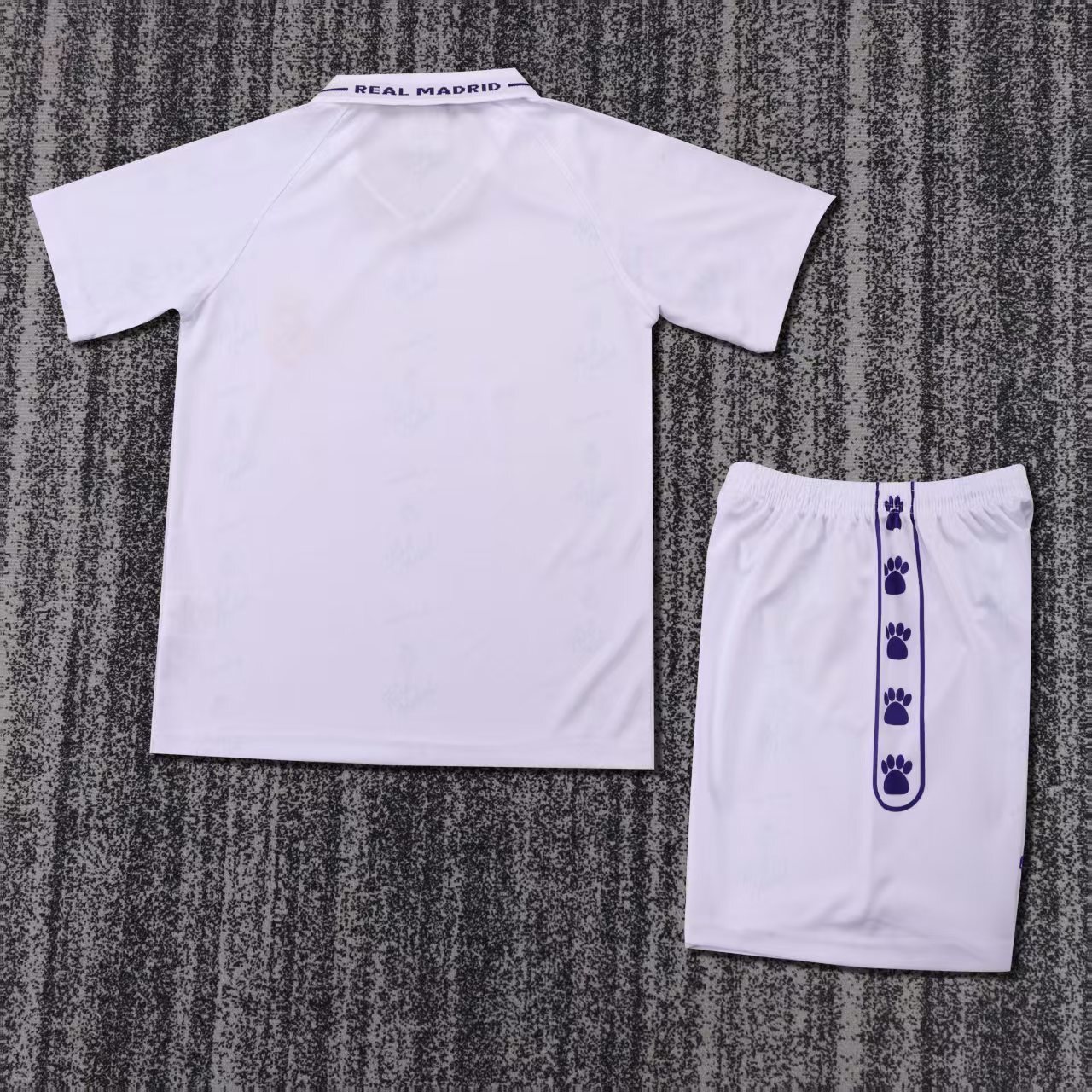 1994/1996 Real Madrid home Retro Kids Set