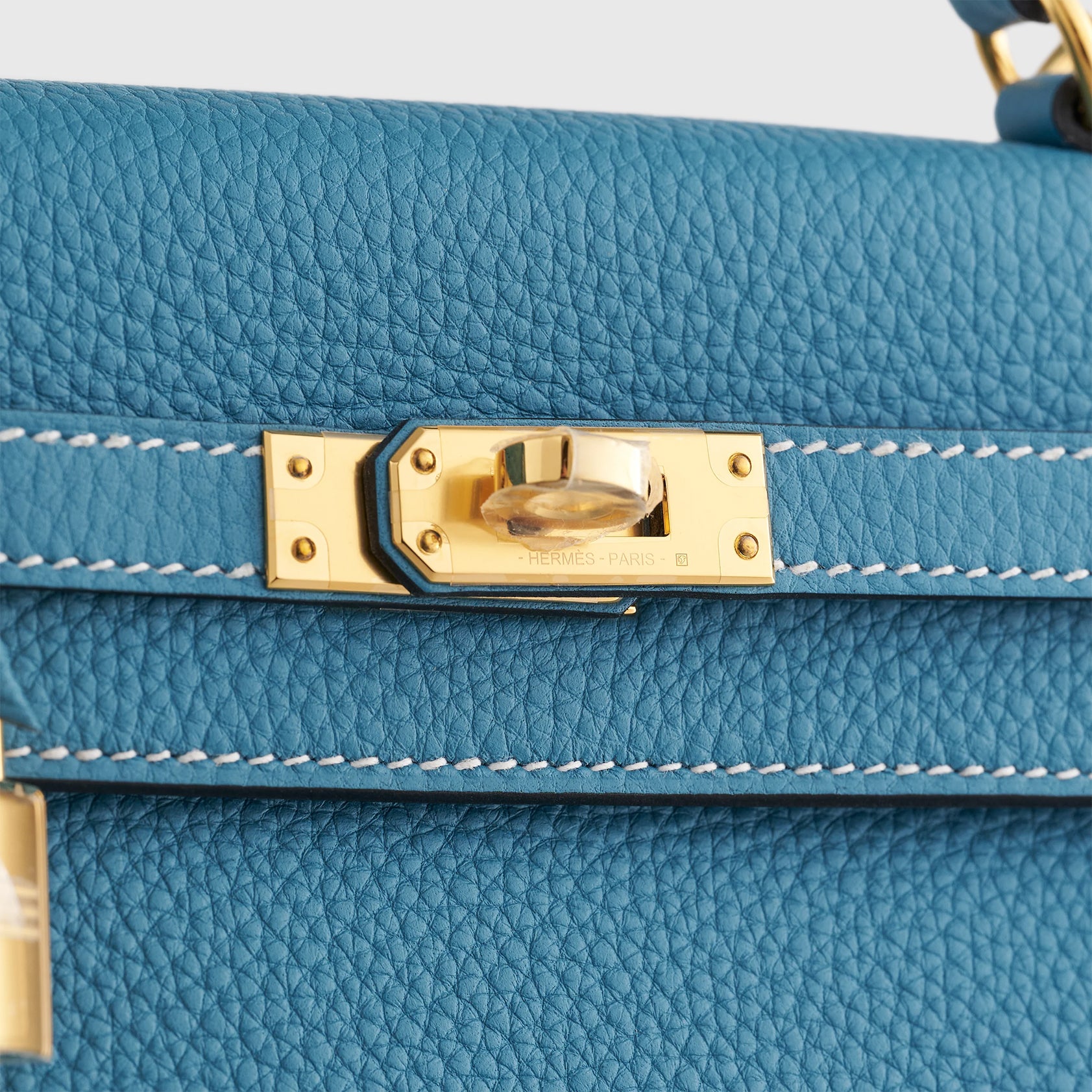 Hermès Kelly 25 Togo New Blue Jean Gold Hardware