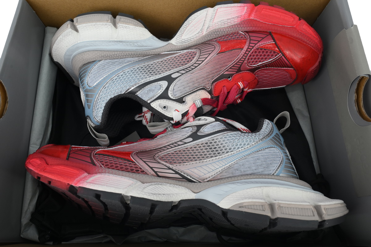 Balenciaga Red Grey 734734 W3XTS 9461