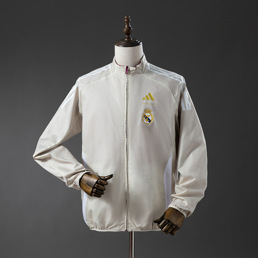 2025/2026 Real Madrid double-sided windbreaker