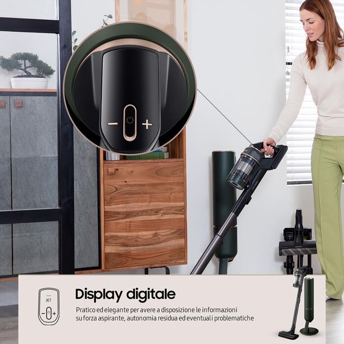 SAMSUNG - VS20A95943N/WA BESPOKE JET-Woody Green