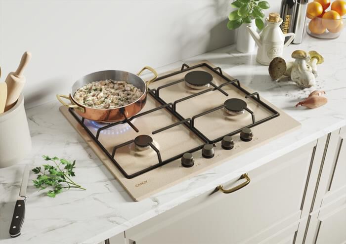 CANDY - Piano cottura a gas CHW6BRAV4WGT 59,5cm