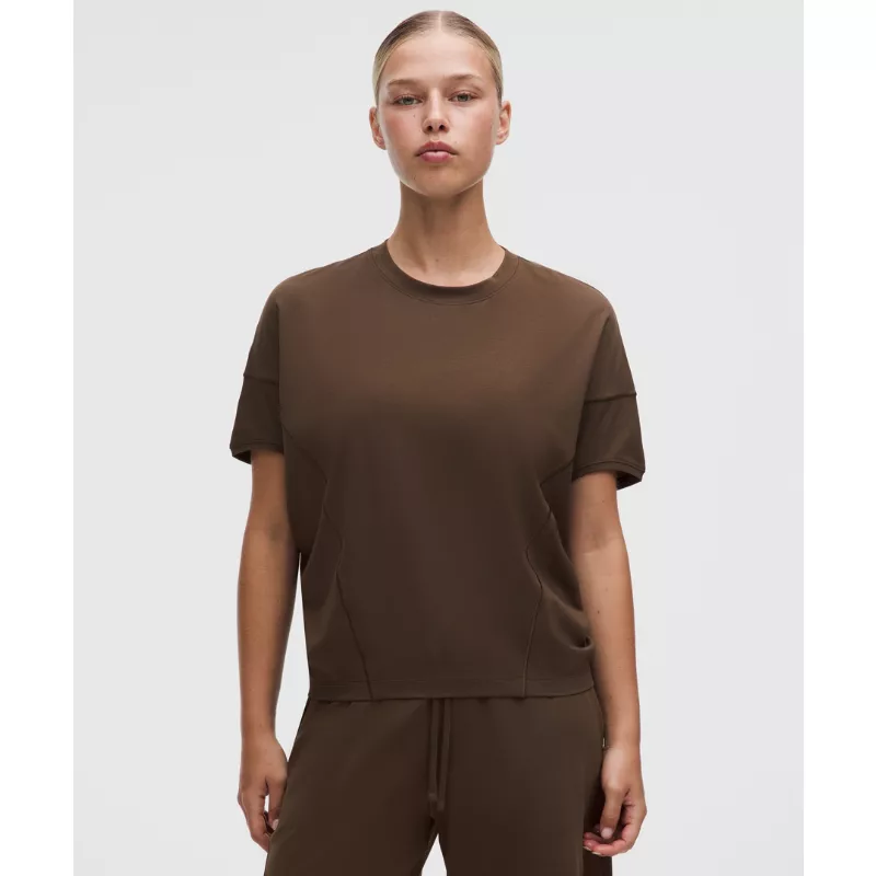 Cotton-Modal-Blend Dolman Tee