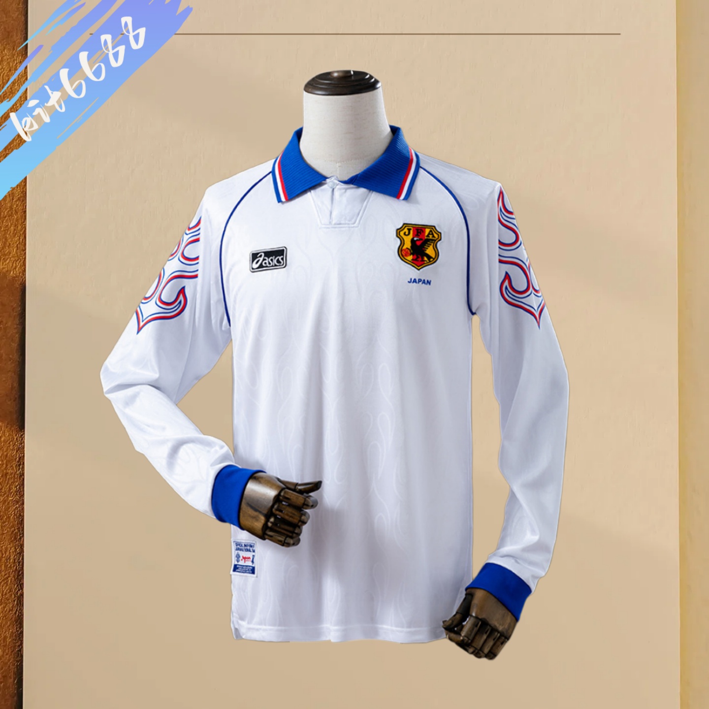 1998 Japan Away Long Sleeves Retro Football Shirt