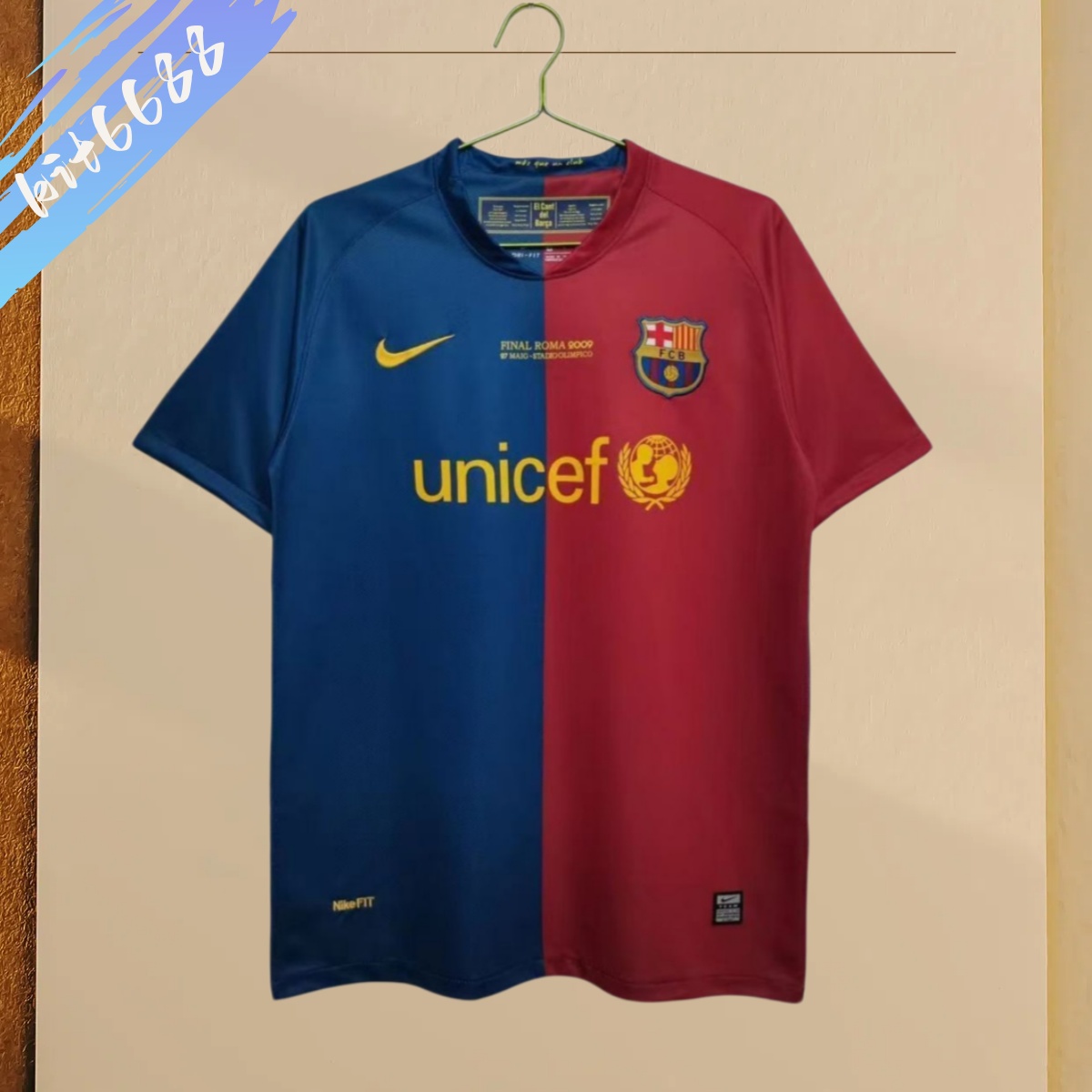 2008/2009 Barcelona Home Retro Football Shirt