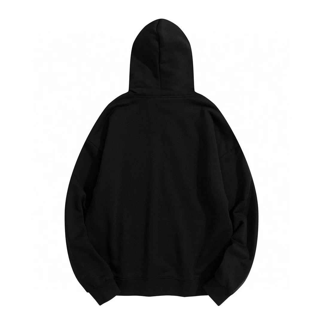 Dior 26SS Jacquard Reißverschluss Schwarz Hoodies BT809168