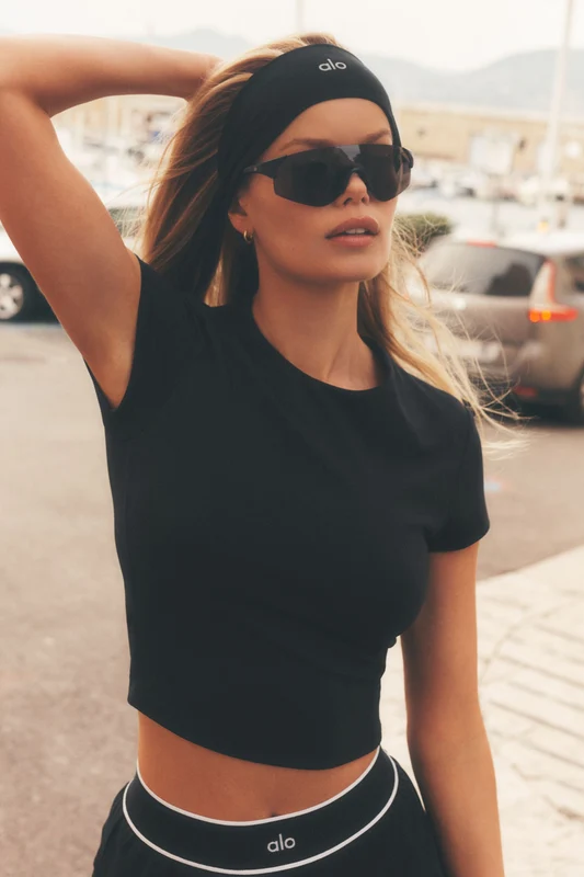 ALO Softsculpt Precision Short Sleeve Top