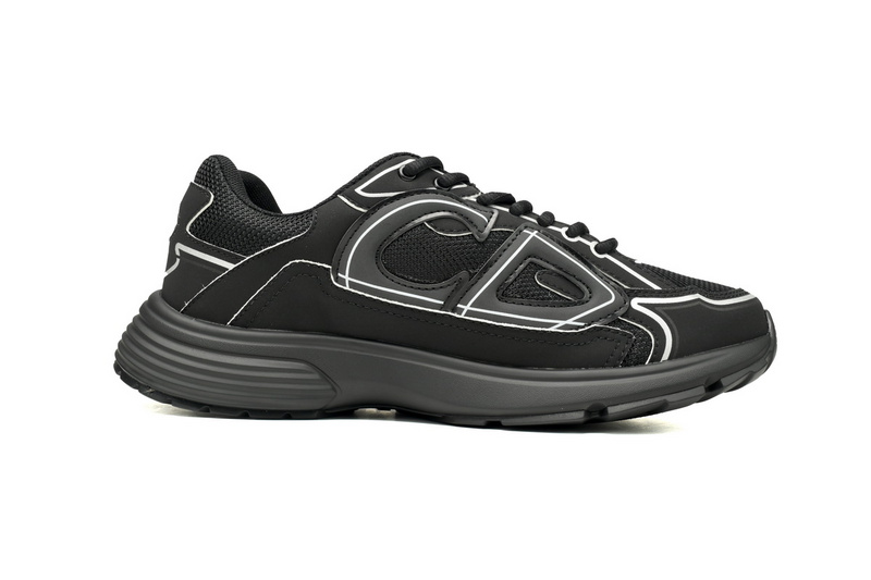 Dior Light Grey 'B30' Sneakers New Reflective 3SN27ZIR-16536