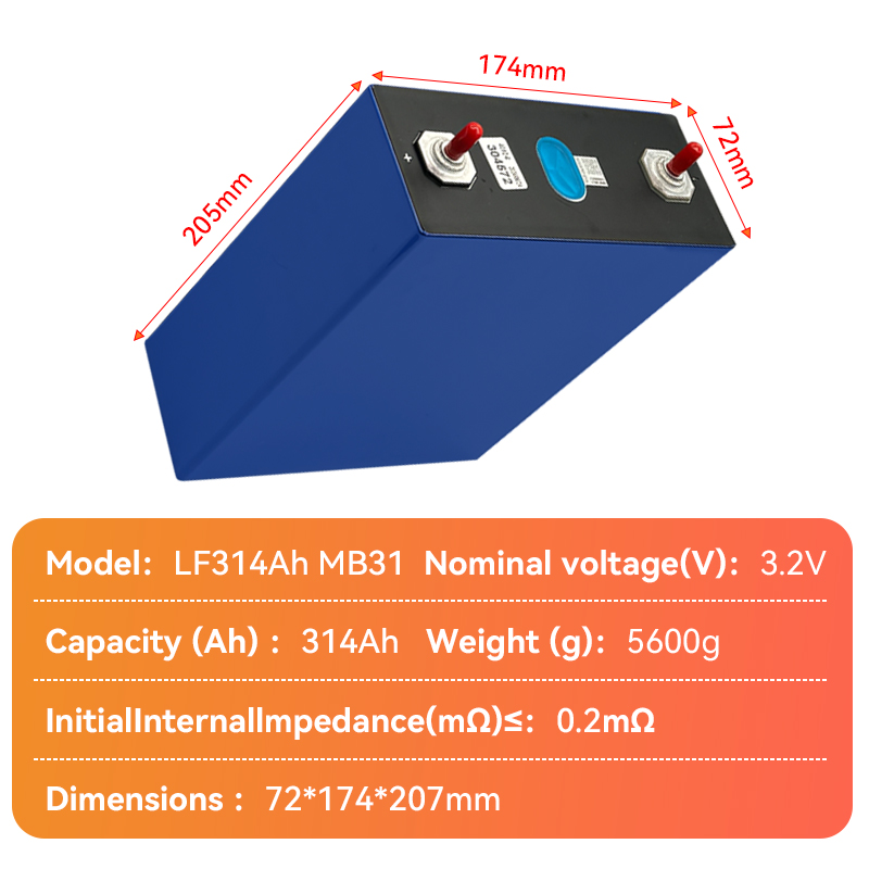 3.2v 314ah Lifepo4 Battery