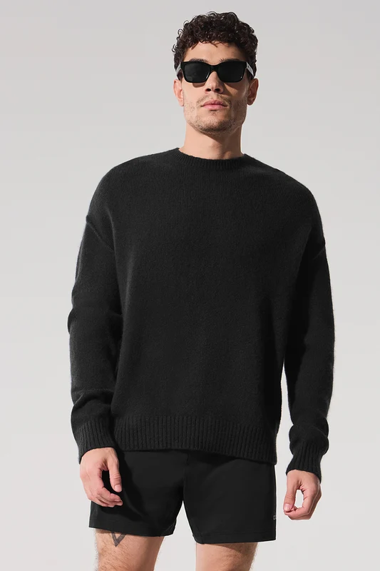 Unisex Wool Cashmere New Class Crewneck Sweater