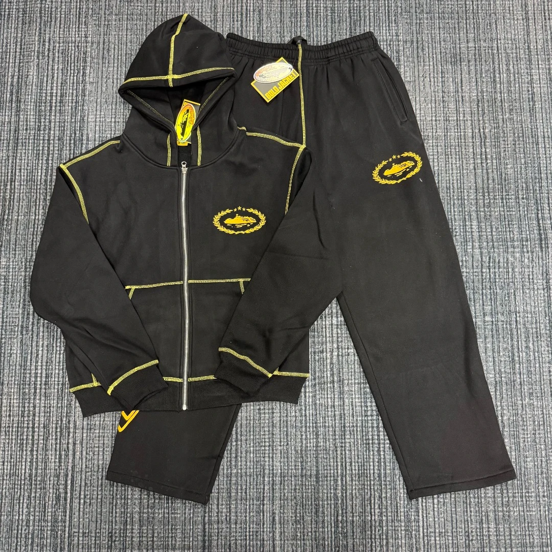 Corteiz  Matching set, pure cotton material.