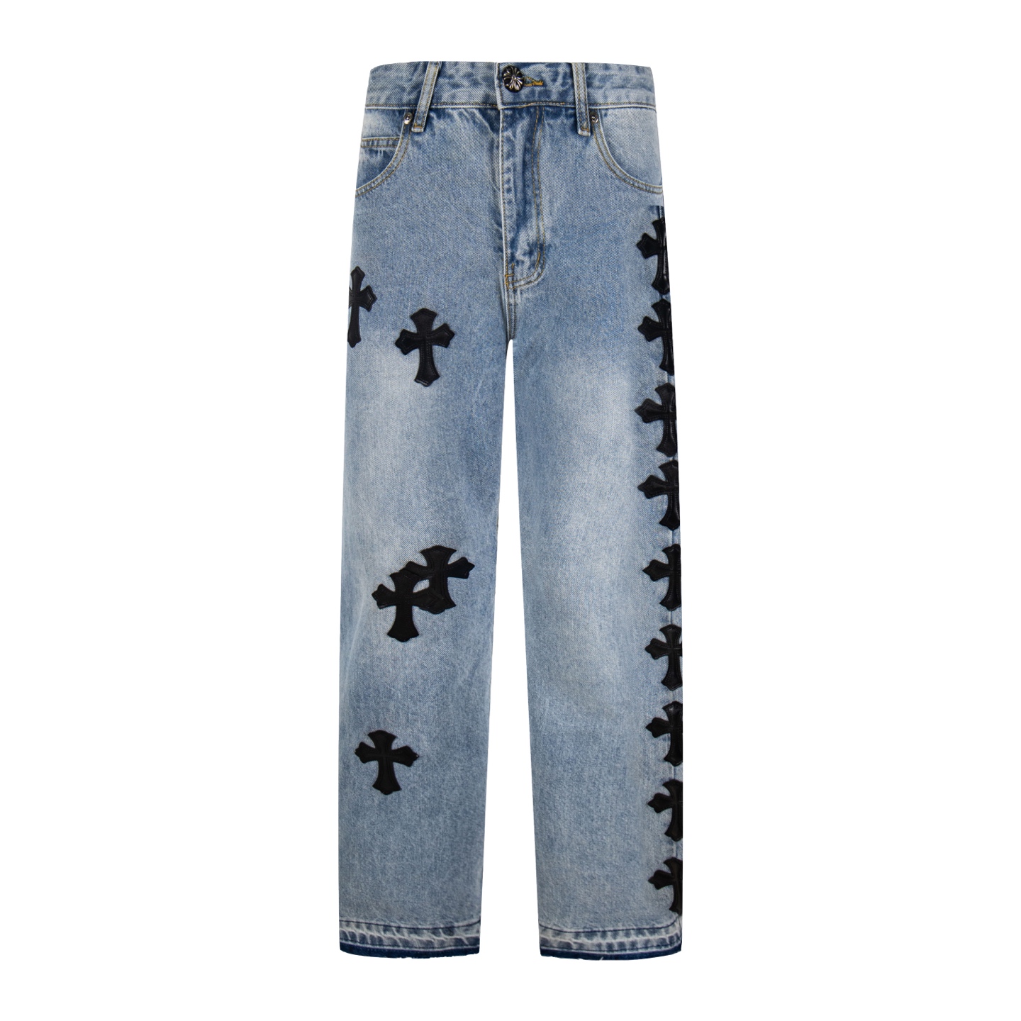 Chrome Hearts New Unisex Jeans Size 28-34
