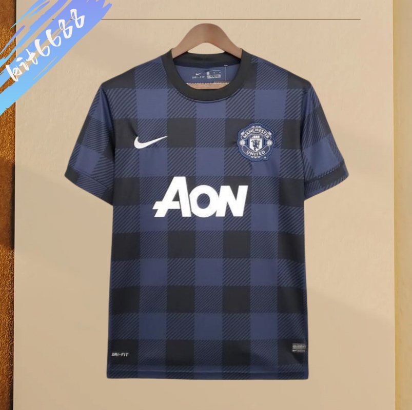13/14 Manchester United Third Away retro football jersey